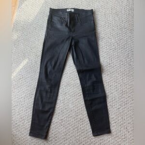 Madewell High rise coated 27